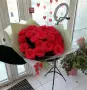 Букет из красных роз